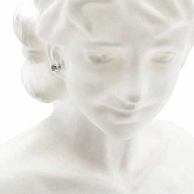 0.32CTW Genuine Lemon Topaz .925 Sterling Silver Round Shape Earrings