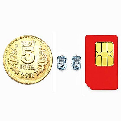 1.30CTW Genuine Blue Topaz Octagon Shaped .925 Sterling Silver Studs