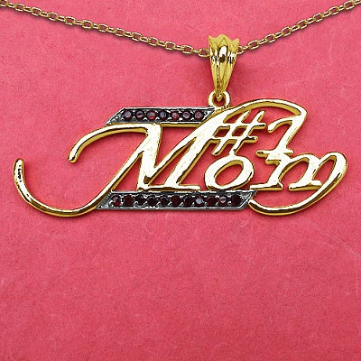 0.36CTW Genuine Garnet .925 Sterling Silver 14K Yellow Gold Plated Pendant