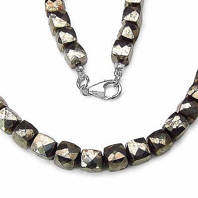 424.75CTW Payorite 49CM Long .925 Sterling Silver Beads Necklace