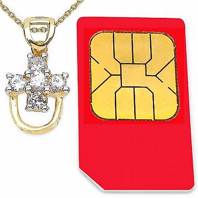 0.50CTW White Cubic Zircon 14K Yellow Gold Plated .925 Sterling Silver Pendant